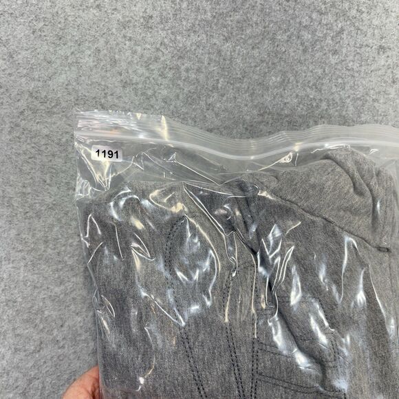 Nike Hoodie Red Tag Mens Large L Gray Pullover Swoosh VTG Y2K AA1529-091 READ - Picture 10 of 11